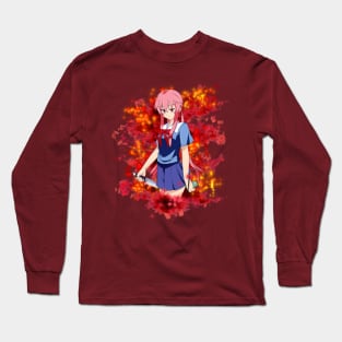 Mirai Nikki - Yuno Gasai Long Sleeve T-Shirt